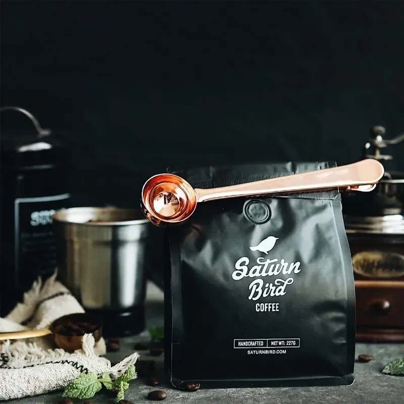 Kosona Stahl Kahve Kaşığı Ve Tutucu Seti - 18 Cm Elverişli Kelebek, Hafif Ve Dayanıklı, Mükemmel Ev Dekoru Altın