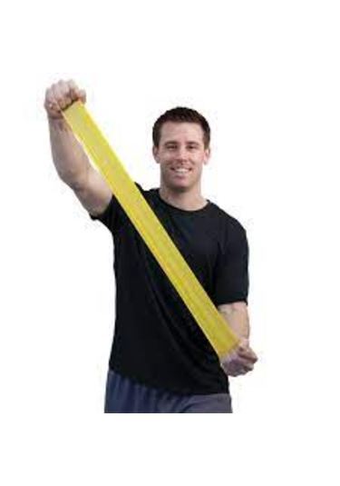 Cando Go-band Direnç Egzersiz Bandı Sarı X Lıght 45.7 Mt -10-6421 Sarı