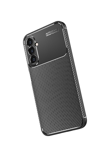 Zore Galaxy Uyumlu M34 5g Kılıf Msra Negro Silikon Kapak - Siyah Siyah