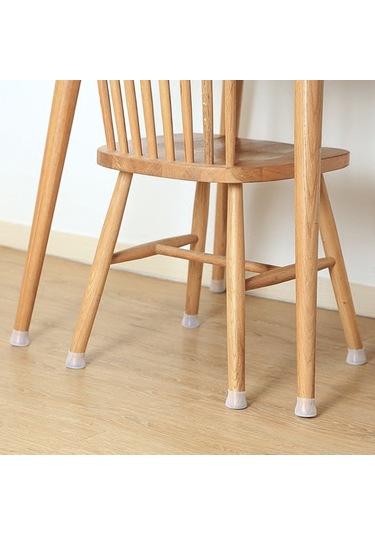 Büro Ev Ofis İçin 8adet Gürültü Emici Mobilya Ayağı Parke Korur Silikon Kılıf Seti Renkli