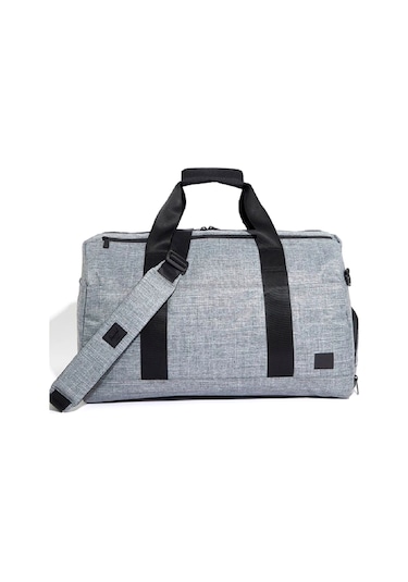 Herschel Novel Duffle Tech El Valizi 11291 Raven Crosshatch Çok Renkli
