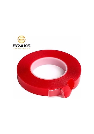 Eraks Car Accesorıes Çift Taraflı Şeffaf Bant 15x55 Mm
