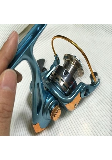 Novahub 11+1bb Yüksek Hızlı Sol/sağ Değiştirilebilir Tutamaklı Mavi 3000 Balıkçılık Makarası