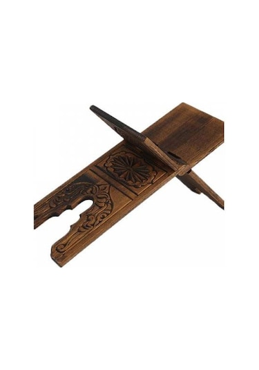 Rahle Ahşap Oymalı Rahle 55 Cm