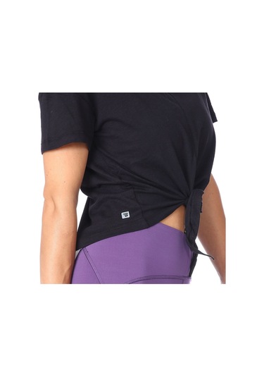 Sportive Bagtee Kadın Günlük Stil Tişört 711028-syh Siyah Sportive Bagtee Kadın Günlük Stil Tişört 711028-syh Siyah