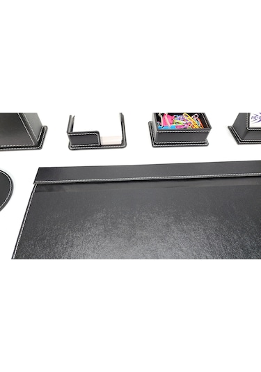 Prozenis Pr508 Siyah Renk Deri Sümen Takımı 8 Parça