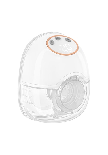 Hallow Mt3564-1 Giyilebilir Göğüs Pompası Emzirme Için Eller Serbest Beyaz