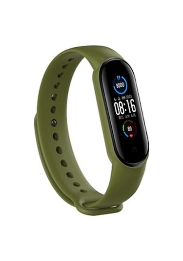 Xiaomi Mi Band 6 - Mi Band 5 Akıllı Bileklik Kyver Silikon Kordon