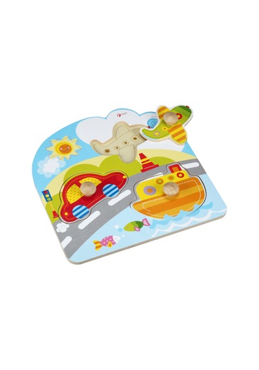 Classic World Ahşap Ulaşım Araçları Yapboz