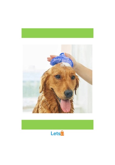 Yumuşak Silikon Evcil Hayvan Tüy Toplama Fırçası 25.5 Cm