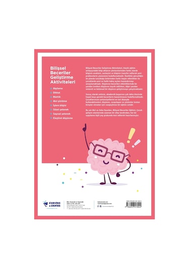 Curious&Genius Pat 8. Sınıf Bilişsel Beceriler Geliştirme Aktivite Seti