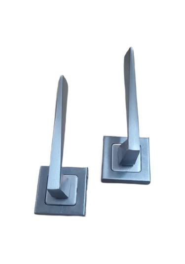 Armax Piramit Rozetli Antrasit Oda Kolu / 2 Takım