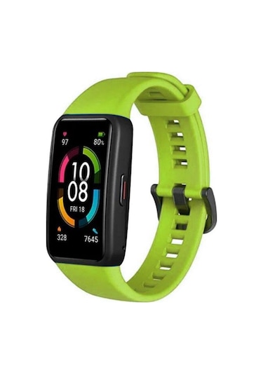 Band 6 Akıllı Saat Uyumlu Sportif Silikon Kordon/kayış