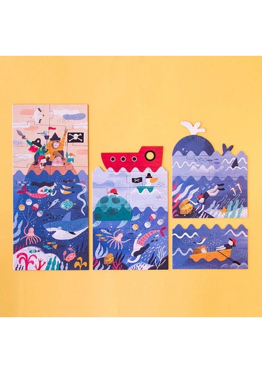 Londji Discover The Treasure Puzzle Canlı Renkler