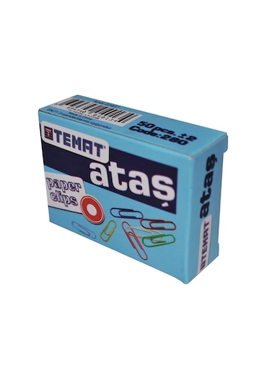 Temat 22837 Renkli Ataş 28 mm
