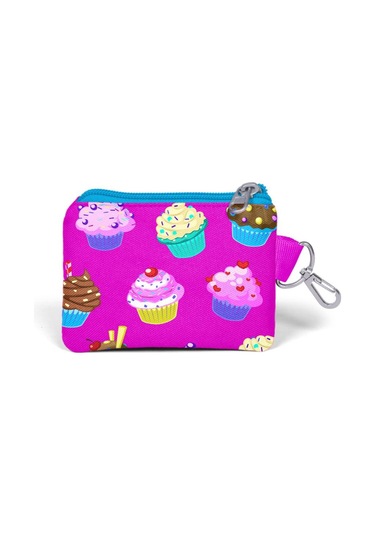Coral High Kids Lavanta Pembe Cupcake Desenli Bozuk Para Çantası 21700