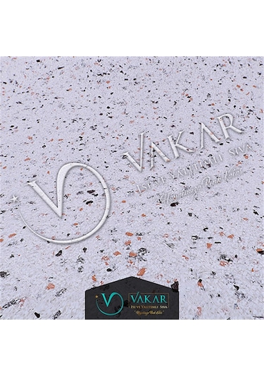 Vakar Premium Canli Siva Moonlight 02 2kg Paket BEYAZ ZEMiN KAHVERENGi TURUNCU DESEN