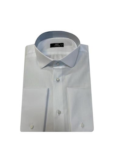 Uki Beyaz Smokin Gömlek Beyaz
