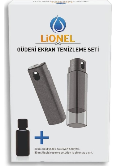 Lionel Güderi Ekran Temizleme Seti + 30 ML Yedek Likit