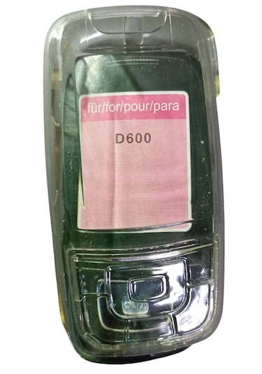 D600 Uyumlu Telefon Koruyucu Şeffaf Mika Kapak -
