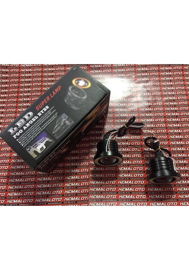Angel Halkalı Yuvarlak Led Sis 7.5cm