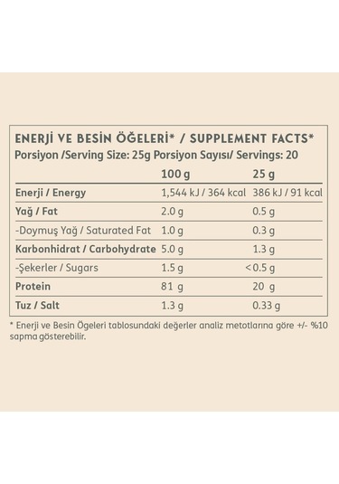 Clean Powders Protein Pudding 500 Gr Vanilya