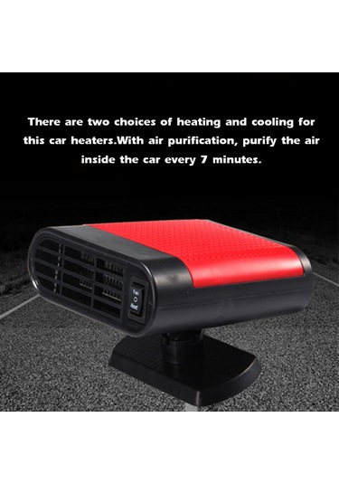 Teltree Her Mevsim Kullanılabilir, 360 Dönebilen Araç Isıtıcısı Ve Hava Temizleyici - Hızlı Defrost Ve Isıtma Özelliği