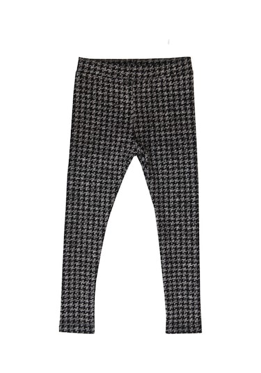 Luess Jakarlı Slim Kız Çocuk Tayt Gri