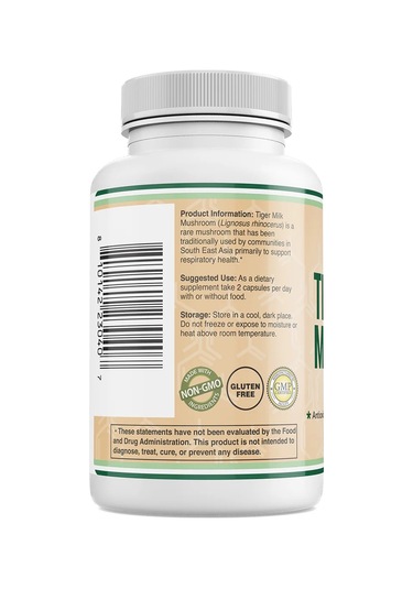 Tiger Milk Mushroom 500 Mg 120 Kapsül