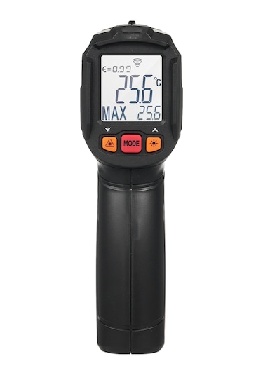 Springsun Kızılötesi Termometre -30 380 -22 716 Temassız Dijital Lazer Sıcaklık Ölçüm Makinesi Hd Arka Aydınlatmalı Lcd