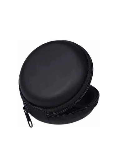 Createtech Kulaklık & Bozuk Para Çantası - Hafıza Kartı & Usb Düzenleyici - Çok Amaçlı Saklama Alanı Bej Bej