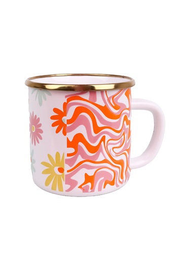 EMAYlab Retro Hippi Emaye Kupa