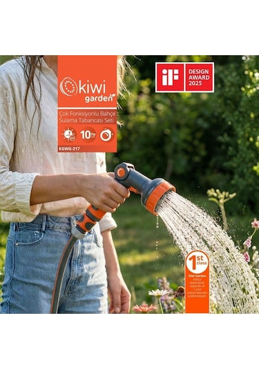 Kgwg-217 Çok Fonksiyonlu Bahçe Sulama Tabancası Seti
