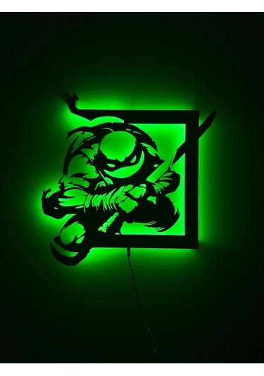 Led Işıklı Ninja Kaplumbağalar Tablosu