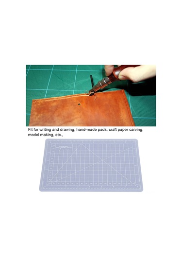 Aubyhe A4 Transparan Kesim Tahtası - El Yapımı, Kağıt Oymak, Model Yapım İçin Kullanıma Uygun, Otomatik İyileşme Özelliği İle Masaüstünü Korur