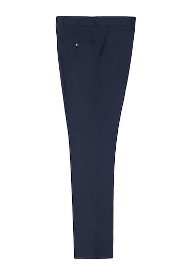 Süvari Lacivert Regular Düz Pantolon