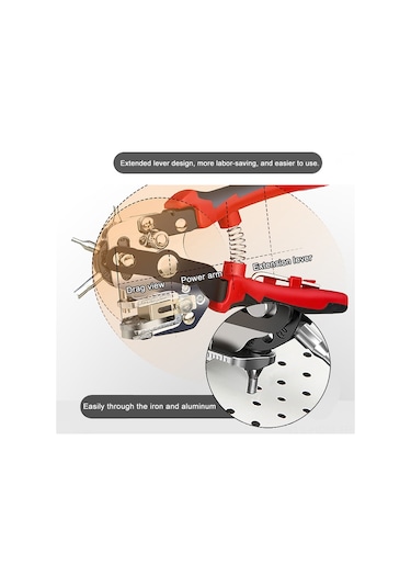 Suofeng Çok Amaçlı Delgeç - Deri, Plastik Ve Kağıt İçin Profesyonel Delik Açma Aleti