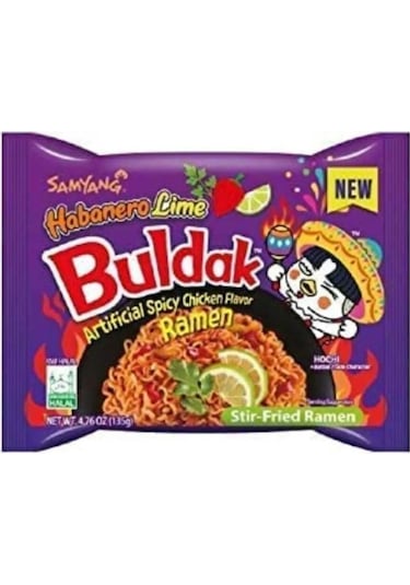 Samyang Habanero Lıme Buldak Hot Chıcken Flavor Ramen 135 G