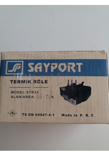 SAYPORT STR33(55-70A) TERMİK ROLE