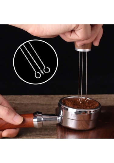 Suntek Kahve Dağıtıcı İğne Dağıtım Espresso Kahve Tozu Aracı Barista