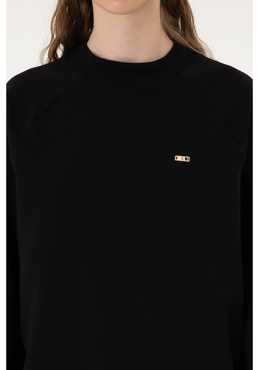 U.s. Polo Assn. Kadın Siyah Sweatshirt 50313610-vr046 Siyah