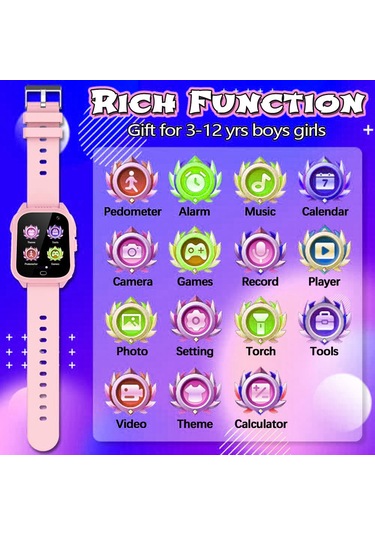 Teltree D05 Dokunmatik Ekran Çocuk Akıllı Saat (İthalatçı Garantili)