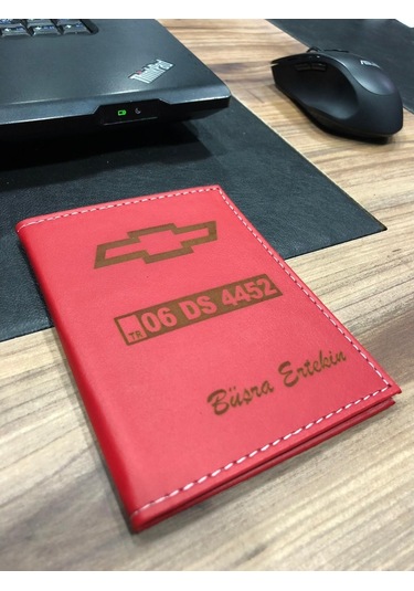 Appcity Kişiye Özel Isimli Deri Dikişli Ruhsat Kabı (373551209)