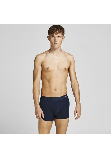 Jack & Jones 12198852 Bambu Erkek Boxer 3'lü Bordo
