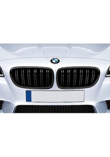 Bmw F10 M5 Piano Black Çift Tırnak Ön Böbrek Panjur