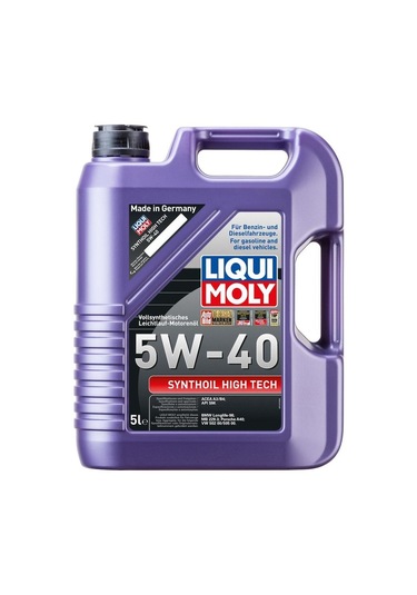 Liqui Moly Synthoil High Tech Tam Sentetik 5W40 Motor Yağı 5 Lt.