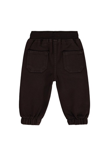 Civil Baby Örme Kumaş 6-18 Ay Pantolon - Kahverengi Koyu Kahve