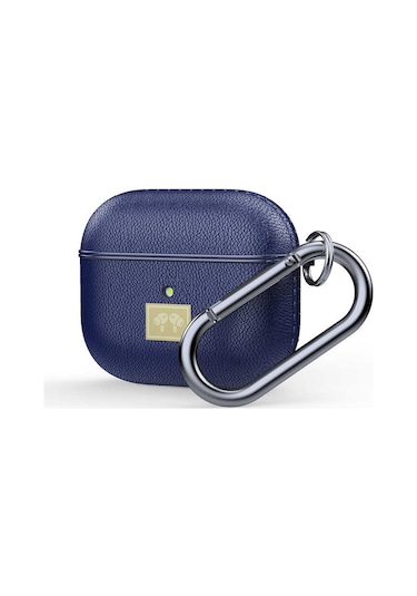 Wlons Airpods 3. Nesil Uyumlu Kılıf Deri Görünümlü Wlons Askılı Koruma Kılıf Airpods 3 Kılıf Deri Bluetooth Kulaklık Aks. 36769029