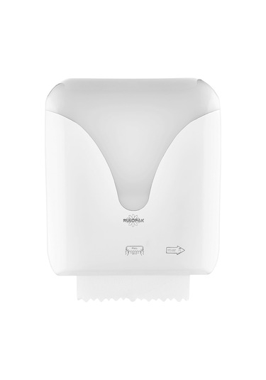 Rulopak Elite Autocut Kağıt Havlu Dispenser 21 Cm Beyaz Çok Renkli