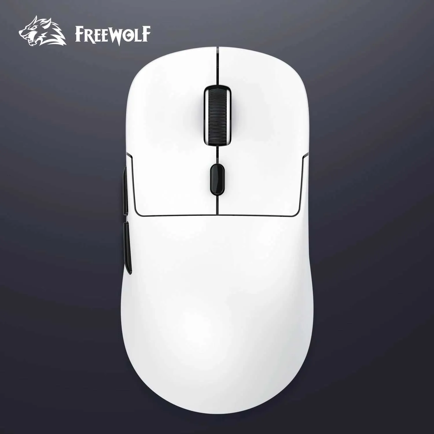 Freewolf A6 Kablosuz Oyuncu Mouse Paw3311 1000 Hz 24000 Dpı Profesyonel Bluetooth Üç Modlu Bağlantı -